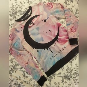 *AS-IS* Killstar Pastel Moon Crewneck Sweatshirt